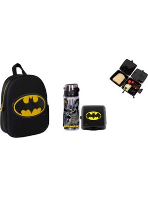 Batman Anaokulu Çantası Seti (3 Parça)