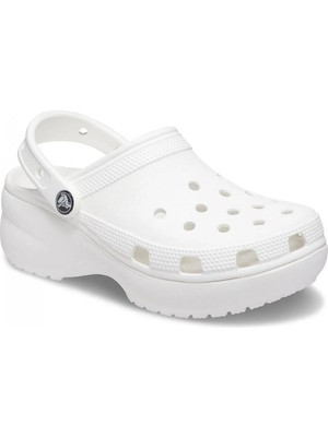 Crocs Classic Platform Terlik Beyaz 206750-100