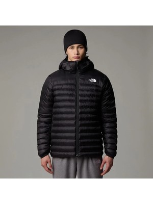The North Face Terra Peak Hoodie Erkek Siyah Kapüşonlu Mont