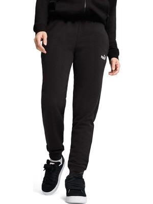 Puma Ess Small No. 1 Logo Swea Siyah Kadın Eşofman Altı