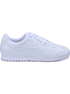 Puma Roma Basic Unisex Sneaker Ayakkabı Beyaz / Gri