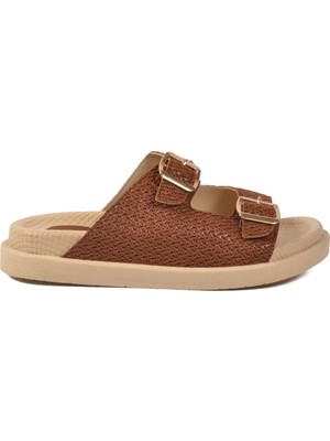 Pierre Cardin PC-54687 Z Taba Kadın Terlik