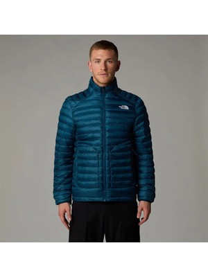 The North Face Huila Synthetic Erkek Turkuaz Dik Yaka Mont