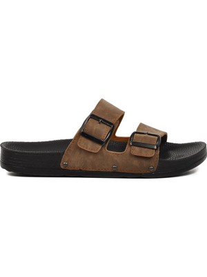 Pierre Cardin Vizon Nubuk  Erkek Terlik PC-7241 M