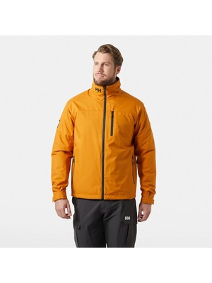 Helly Hansen Crew Midlayer 2 Erkek Turuncu Dik Yaka Mont