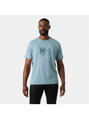 Helly Hansen Hh Logo 3.0 Erkek Mavi Tişört