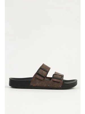 Pierre Cardin Kahve Erkek Terlik PC-7241