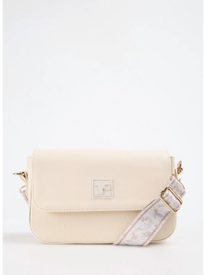 Fabrika Bej Kadın 25X18X7 cm Omuz Çantası Strap-Benve