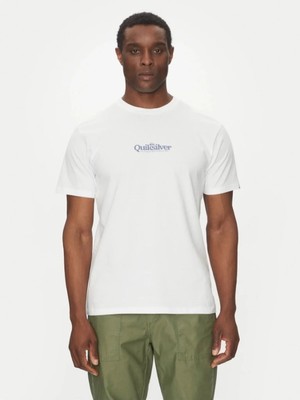 Quiksilver EQYZT08062 Erkek Kısa Kollu Tişört EQYZT08062 Beyaz