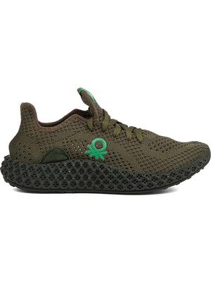 Benetton ® | BN-30009 -3570 Yeşil - Kadın Spor Ayakkabı