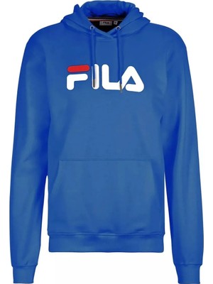 Fila Kapşonlu Sweatshirt Barumini Mavi Renk L Ölçü Özellikli Rahat Tasarım FAU0068