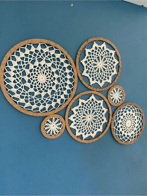 Empressco Britishome Altılı Bohem Duvar Dekoru - Düş Kapanı - Dream Catcher