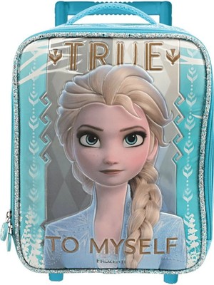 Frozen Disney  True To Myself Çekçekli Anaokulu Çantası 5154