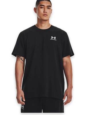 Under Armour 1373997 Ua Logo Emb Heavyweight Siyah Erkek T-Shirt