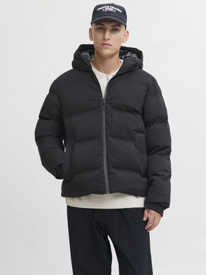 Jack & Jones Jack Jones Jjkaıto Puffer Jacket Bf Erkek Siyah Mont 12282300-02