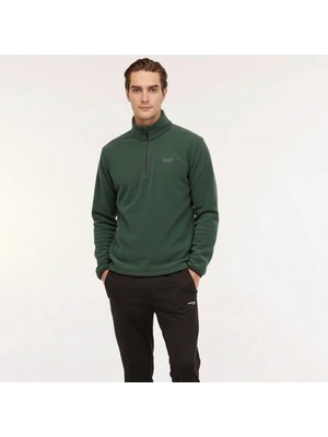 Helly Hansen Polar Mount Fleece Erkek Yeşil Dik Yaka Sweatshirt