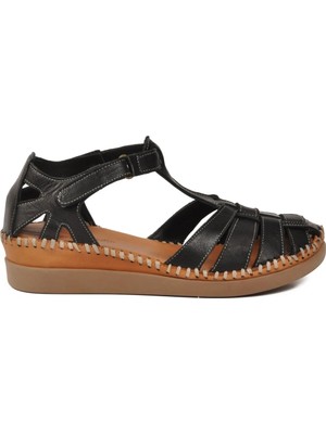 Pierre Cardin PC-54522 Z Siyah Kadın Sandalet