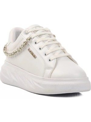 Ayakmod Beyaz Kadın Spor Ayakkabı Lady 7081 Z
