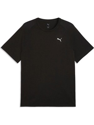 Puma Power Train Triblend Erkek Siyah Tişört