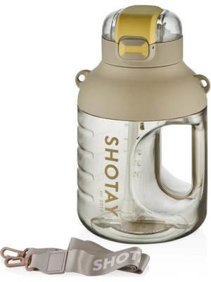 Shotay Chubby Su Matarası Tritan GRI1600ML