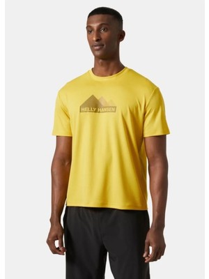 Helly Hansen Tech Graphic Erkek Tişört Sarı HHA.63088HHA348