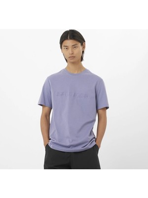 Salomon Bıg Logo Tee M Erkek Lacivert Tshirt LC2526800-55113