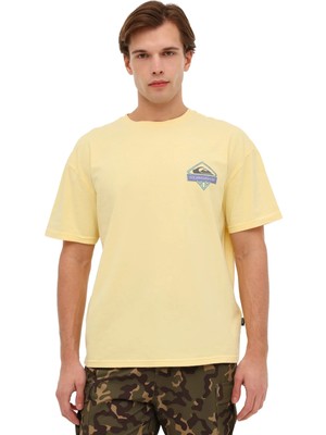 Quiksilver Gh Qs Crystal Jet Ss Altın Erkek Kısa Kol T-Shirt