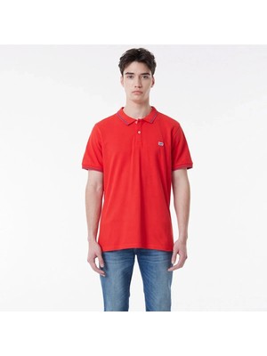 Lee Erkek Kırmızı Polo Tişört