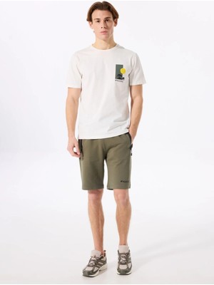 Discovery Expedition D4SM-SHT3286 Haki Erkek Sweat Şort