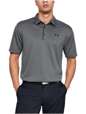 Under Armour 1290140 Tech Polo Gri Erkek T-Shirt