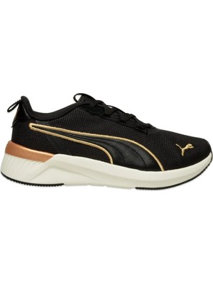Puma 311955 Softride Harli Metallic Wns Koşu Sı Siyah-Sarı Kadın Spor Ayakkabı