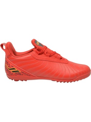Lescon Ares6-F Halı Saha Kırmızı Erkek Çocuk Spor Ayakkabı