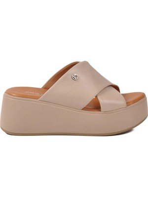 Pierre Cardin PC-54641 Z Buz Kadın Terlik