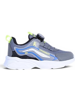 Ayakcenter Toom 011 Füme Akıllı Bağcıklı Erkek Çocuk Spor Ayakkabı