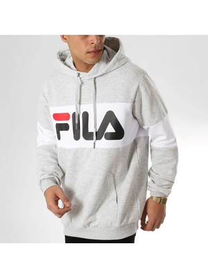 Fila Erkek Kapşonlu Sweatshirt Night Blocked 687001