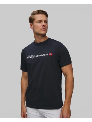 Helly Hansen Core Graphıc T -Shırt 2.0 Erkek Lacivert Tshirt HHA.54599-HHA.597