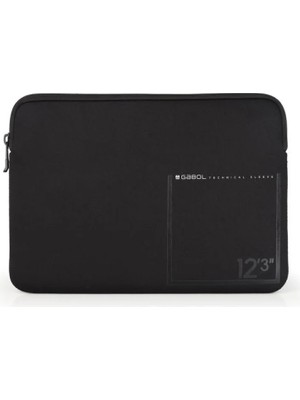 Gabol Laptop ve Tablet Kılıfı Neopren 12,3 Inç Siyah
