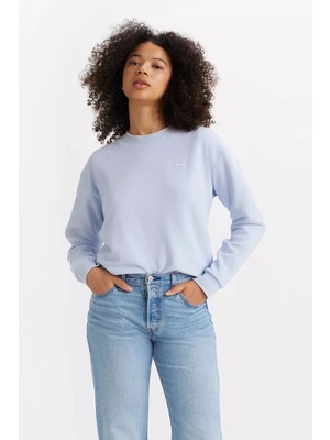 Levi's Bayan Sweat A5942-0020 Mavi
