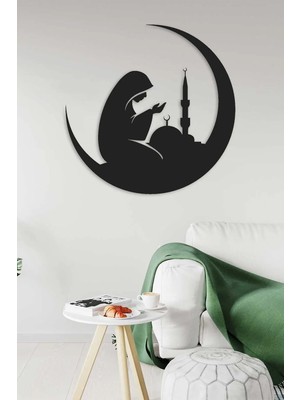 Empressco 1 Parça Dua Eden Kadın Camii Islami Dini Duvar Tablosu