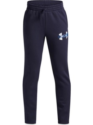 Under Armour 6004995 Ua Rival Flc Cblck Grphc Jgr Lacivert Çocuk Eşofman Altı