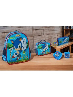 Wiggle Sonic Anaokulu Çanta Seti (5 Parça)