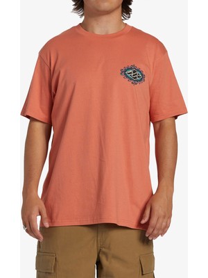 Billabong Crayon Wave Tees Erkek Turuncu Tshirt ABYZT02255-31555