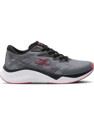 Slazenger Wilson Premium Seri Ithl Koyu Gri Siyah Sneaker Günlük Spor Ayakkabı