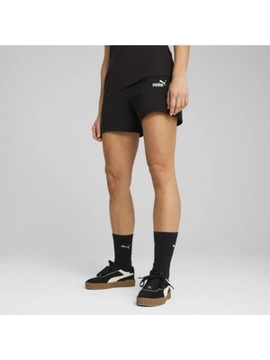 Puma Essentials No 1 Logo Kadın Siyah Şort