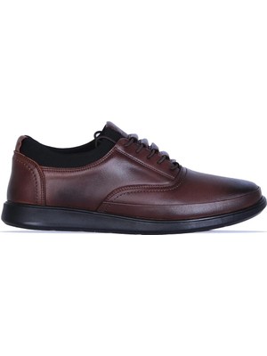Balayk 066 Kahve Lz Poli Erkek Casual Ayakkabı