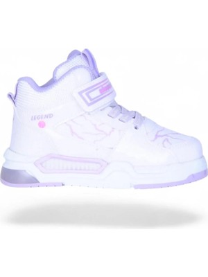 Alessio 042 Byz-Lila Kız Çocuk Sneaker Ayakkabı