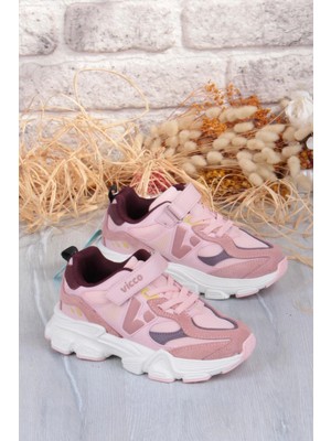 Vicco 346.F25K.200 Wild Pudra Sneaker Kız Çocuk Ayakkabı