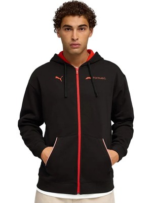 Puma F1 Essential+ Fullzip Hoodie Erkek Fermuarlı Sweatshirt 63265301