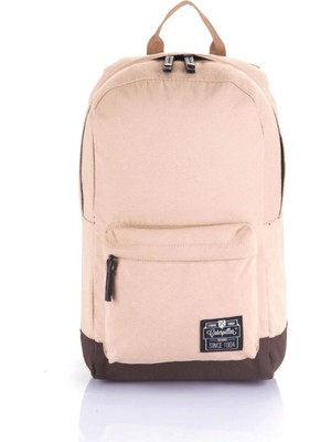 Cat Unisex Sırt Çantası Bej 83141
