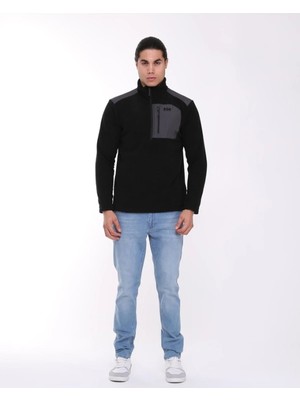 Helly Hansen Block Halfzip Erkek Yarım Fermuarlı Polar HHA..12008.990 Siyah